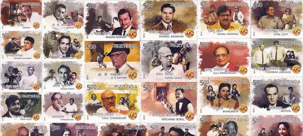 100 years of Indian cinema - India Post's 50 commemorative stamps