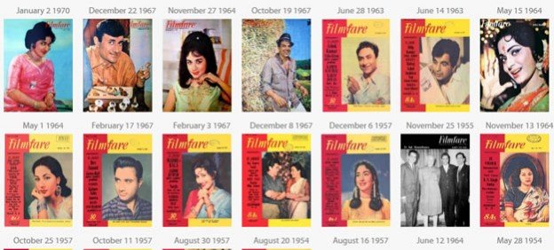 At Rs 100/issue buy e-versions of Filmfare magazine from 60 years ago