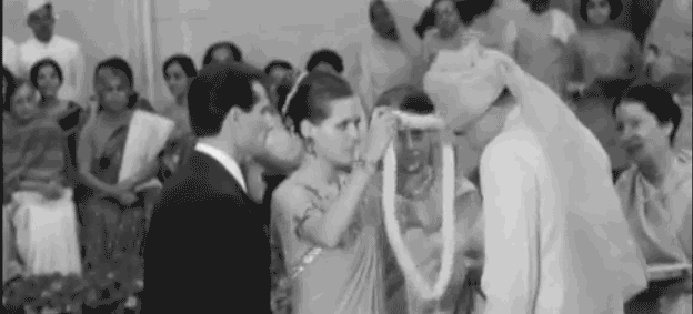 Rajiv Gandhi Sonia Gandhi wedding